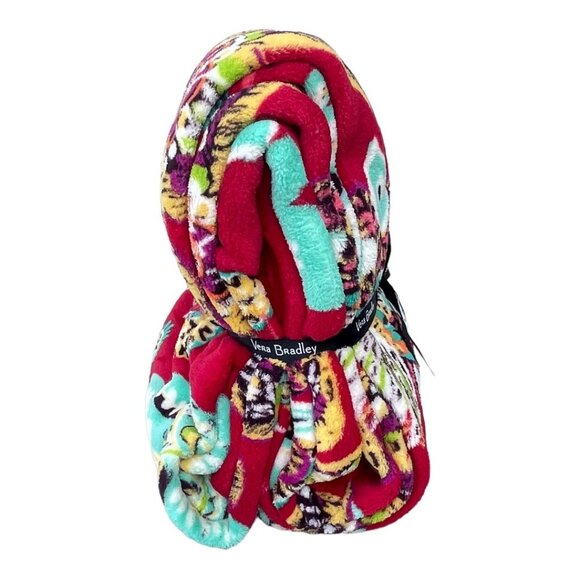 Vera Bradley Rumba Plush Throw Blanket - Picture 3 of 5